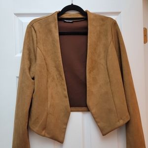 Brown Blazer very soft size XL